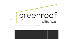 Desktop Screenshot of greenroofalliance.com